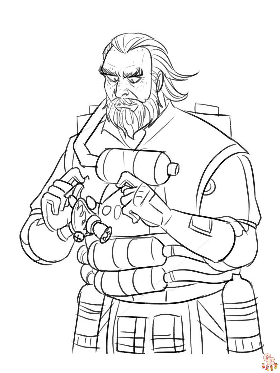 Apex Legends Coloring Pages 14