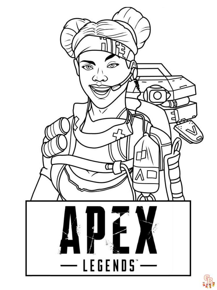 Apex Legends Coloring Pages 16