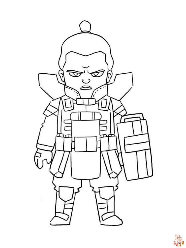 Apex Legends Coloring Pages 17