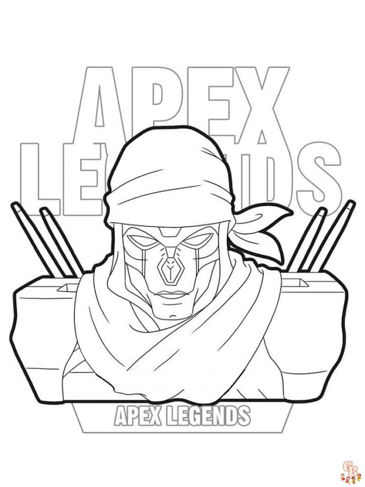 Apex Legends Coloring Pages 19