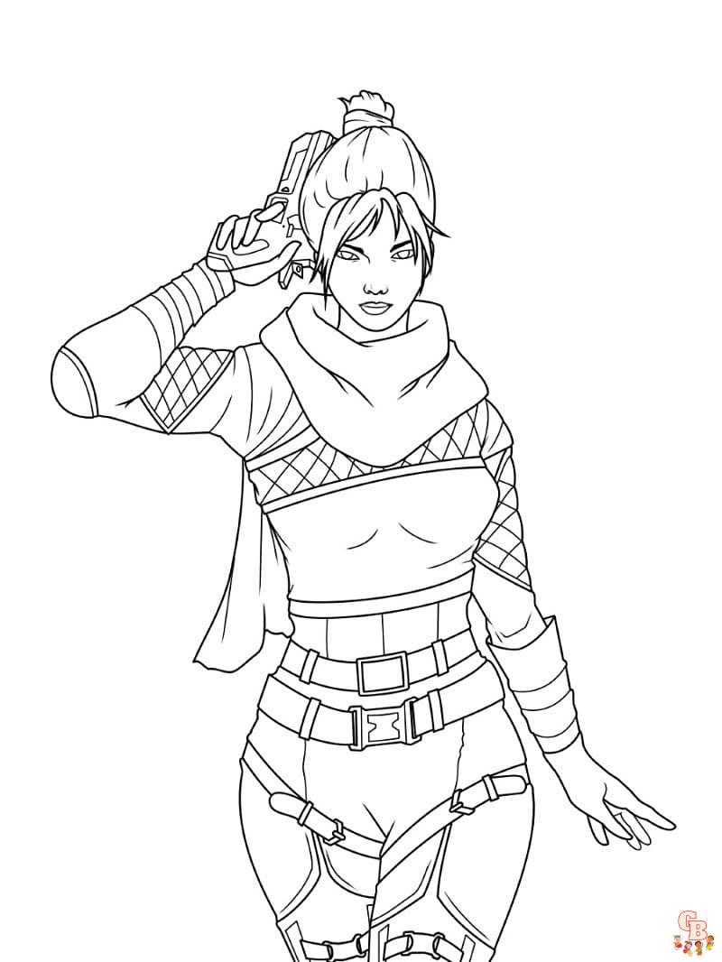 Apex Legends Coloring Pages 25