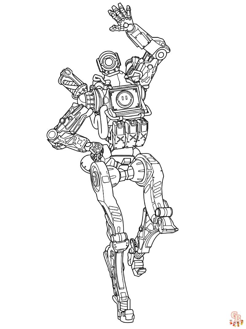 Apex Legends Coloring Pages 26