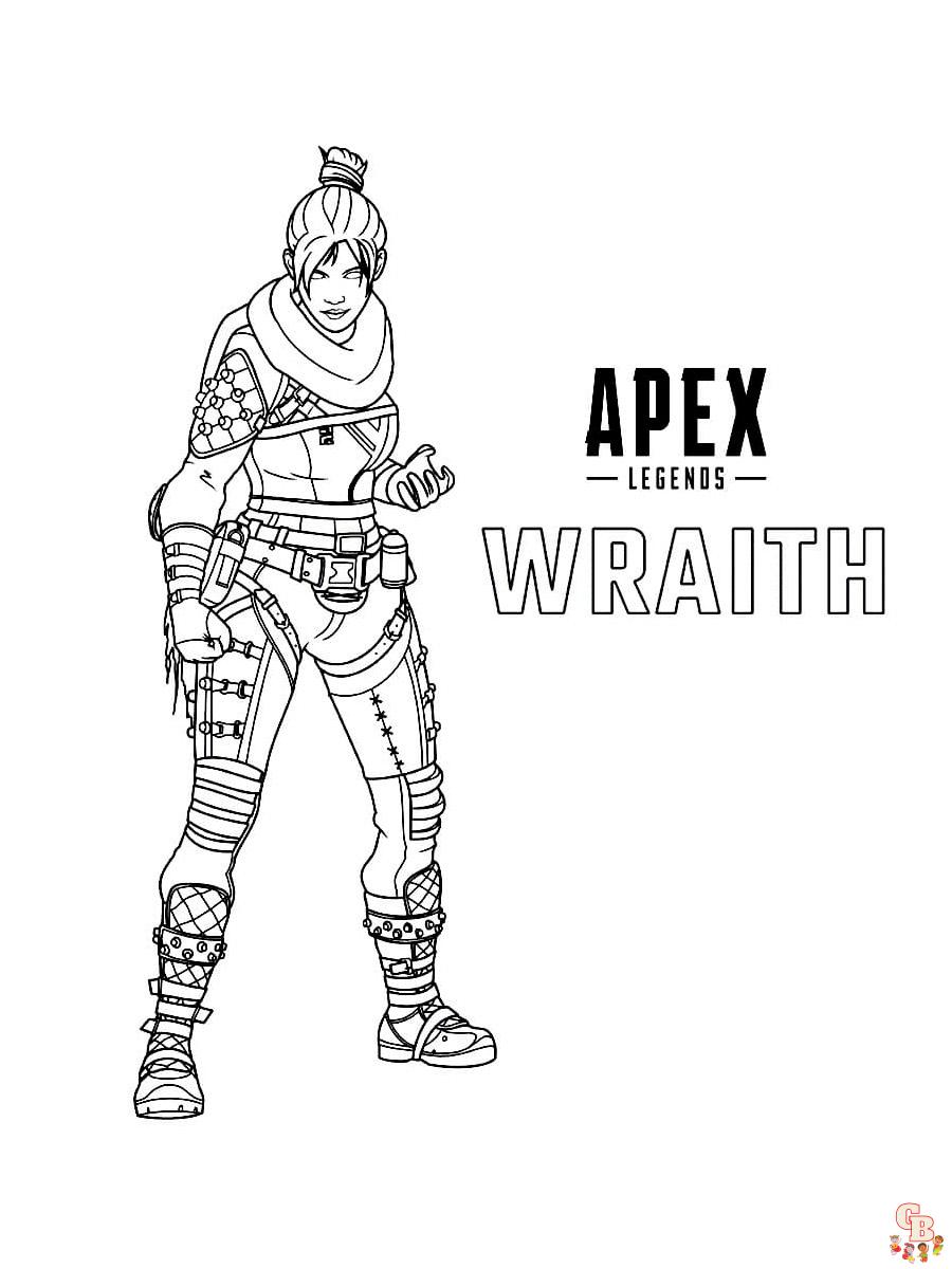 Apex Legends Coloring Pages 28