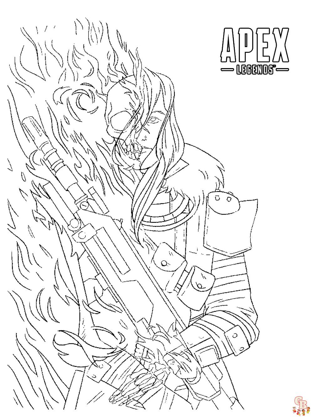 Apex Legends Coloring Pages 29