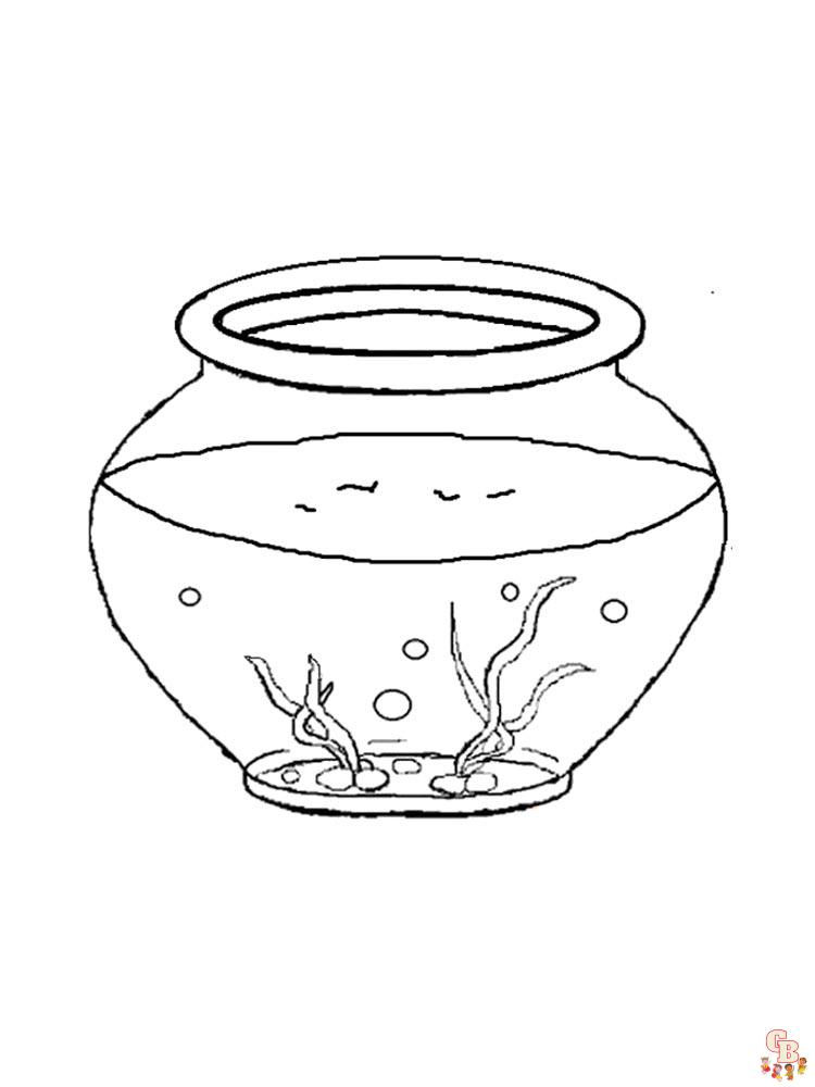 Aquarium Coloring Pages 19