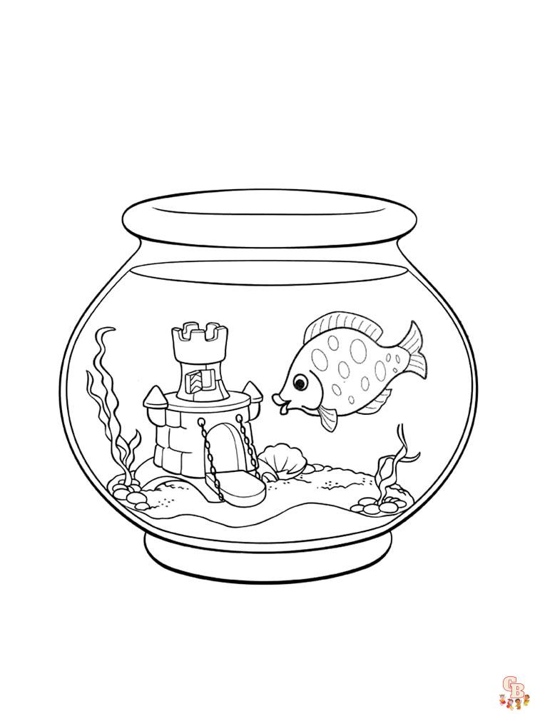 Aquarium Coloring Pages 22