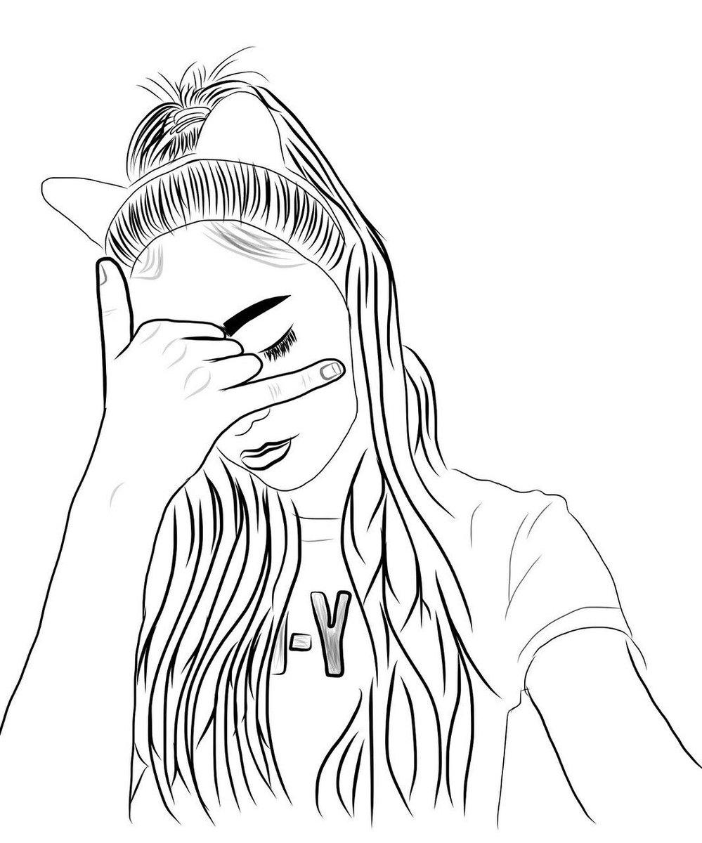 Ariana Grande coloring pages 17