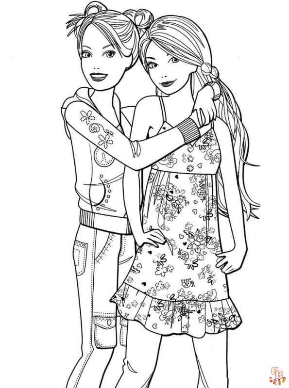 BFF coloring pages 25 1