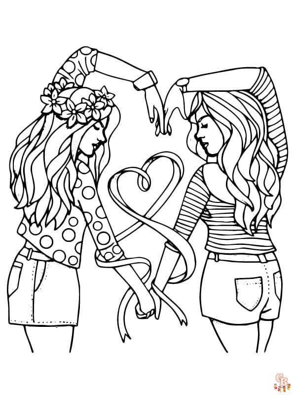 BFF coloring pages 27 1