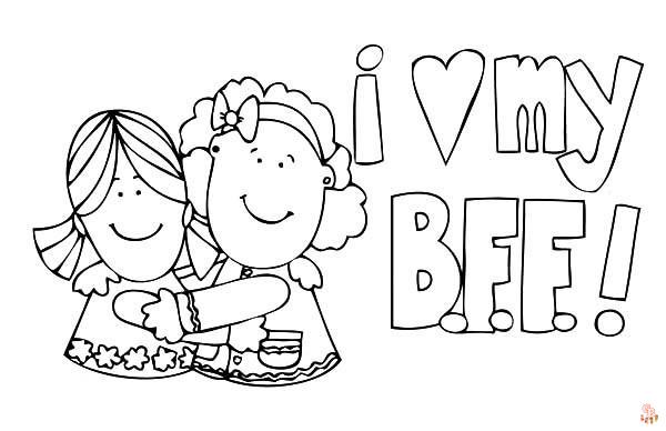 BFF coloring pages 32 1