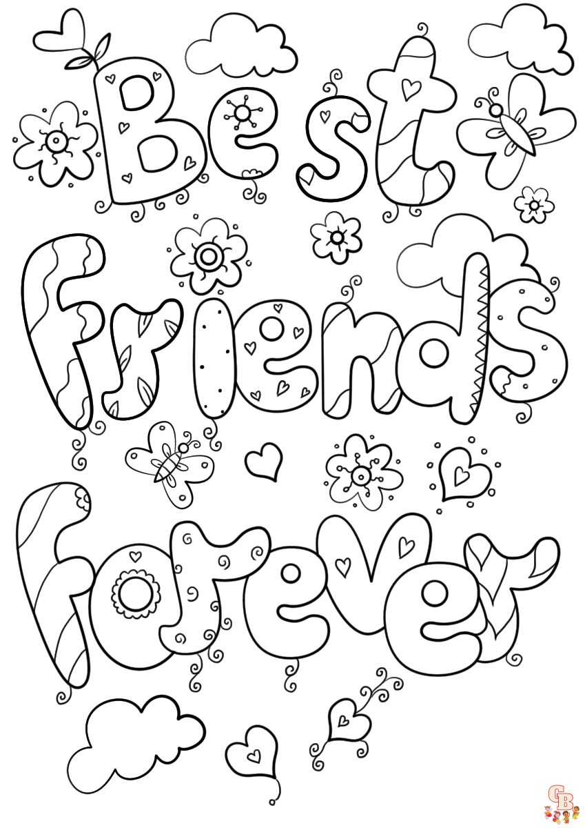 BFF coloring pages 34 1