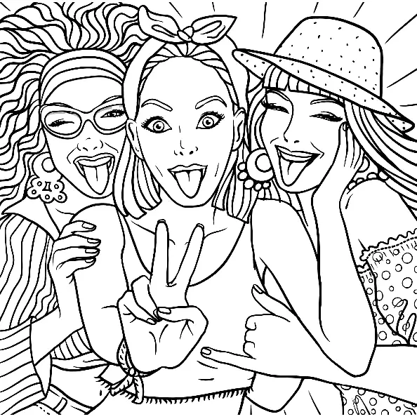 BFF coloring pages 44 1