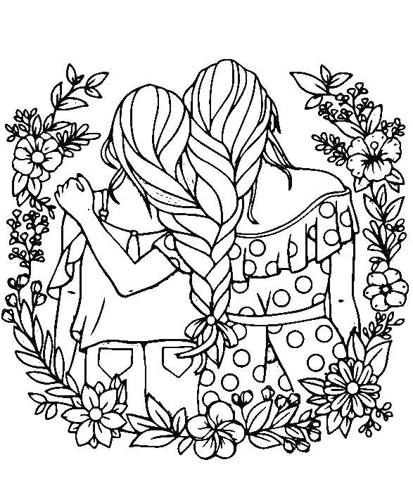 BFF coloring pages 51 1