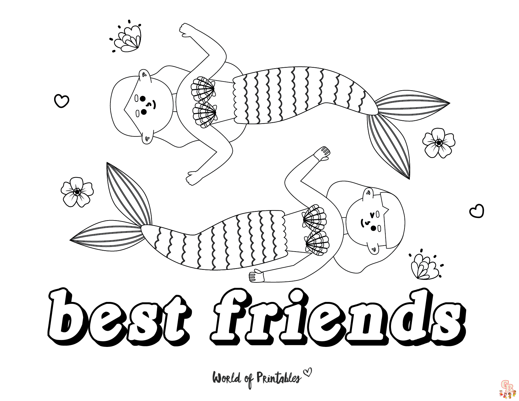 BFF coloring pages 63 1