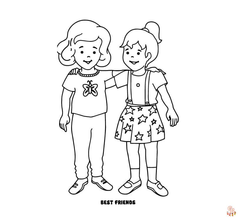 BFF coloring pages 69 1