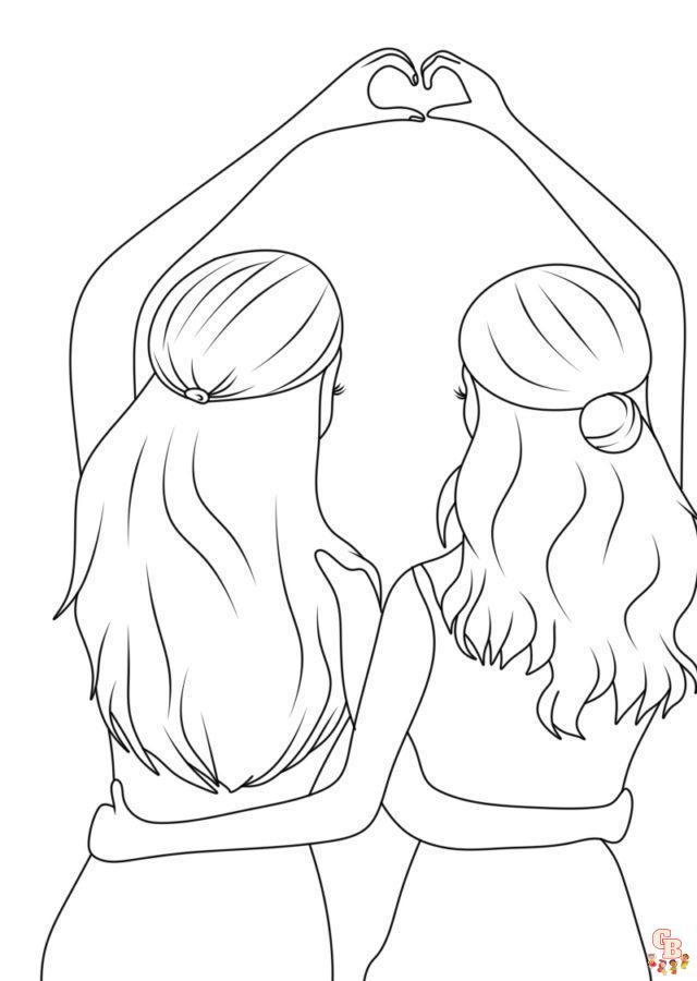 BFF coloring pages 70 1