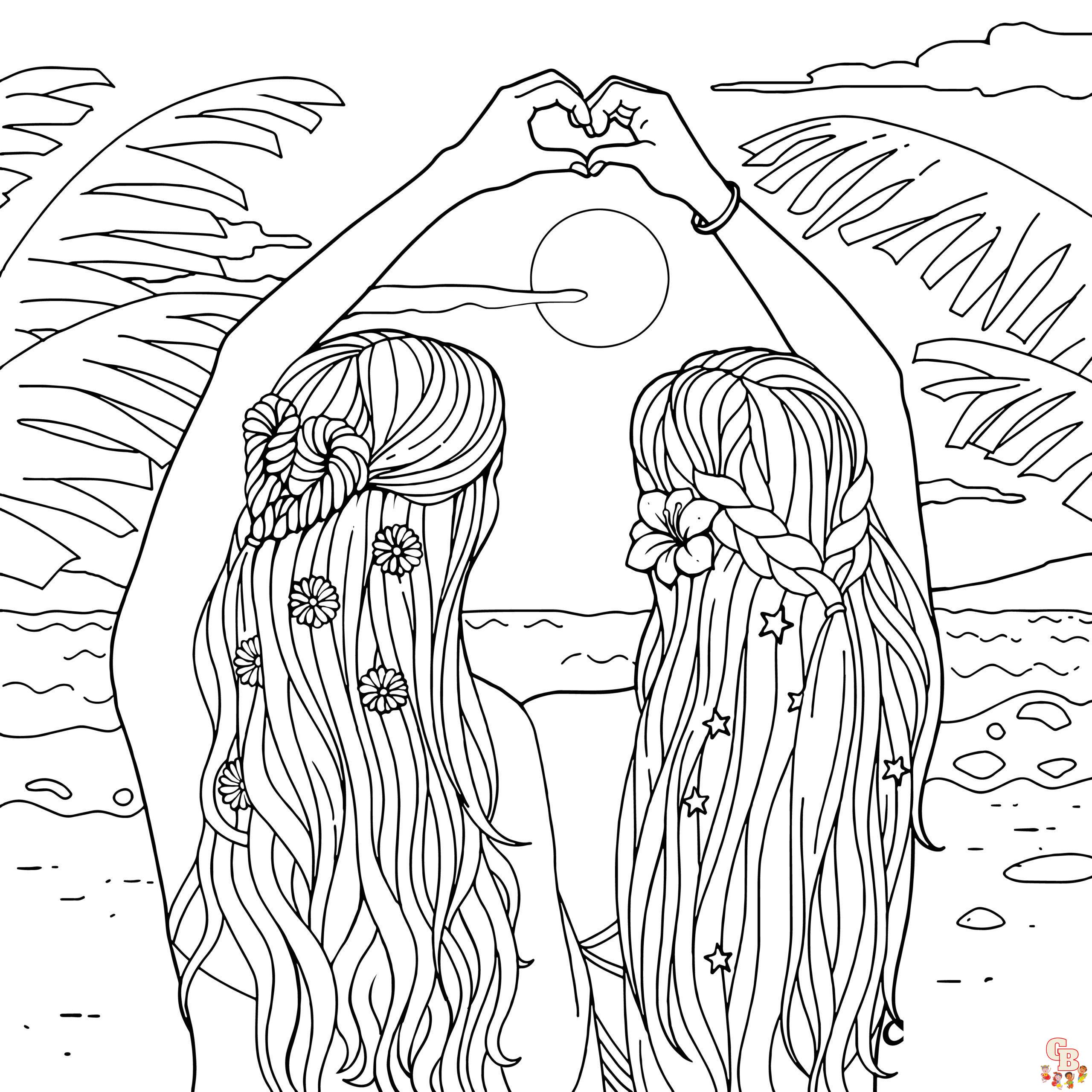 BFF coloring pages 80 1