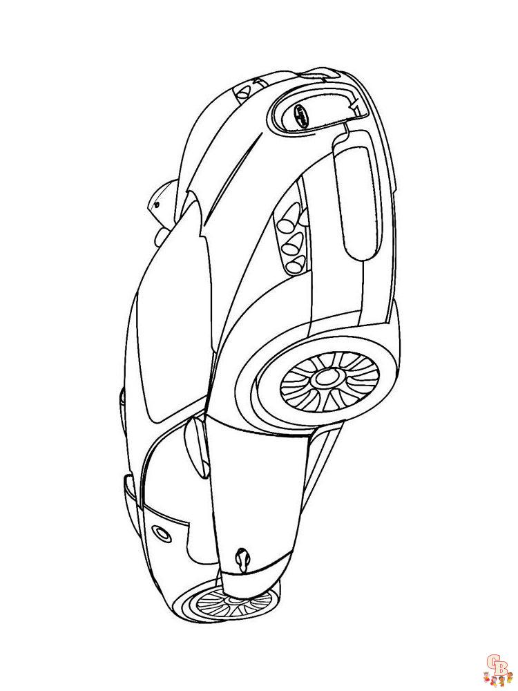 Bugatti Coloring Pages 1