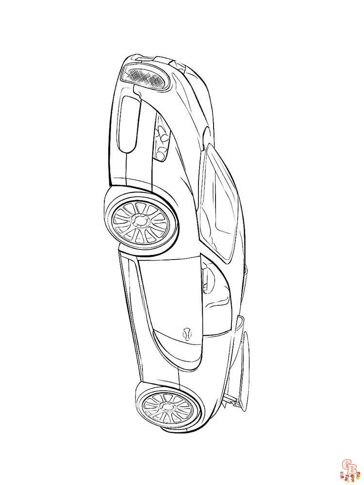 Bugatti Coloring Pages 10