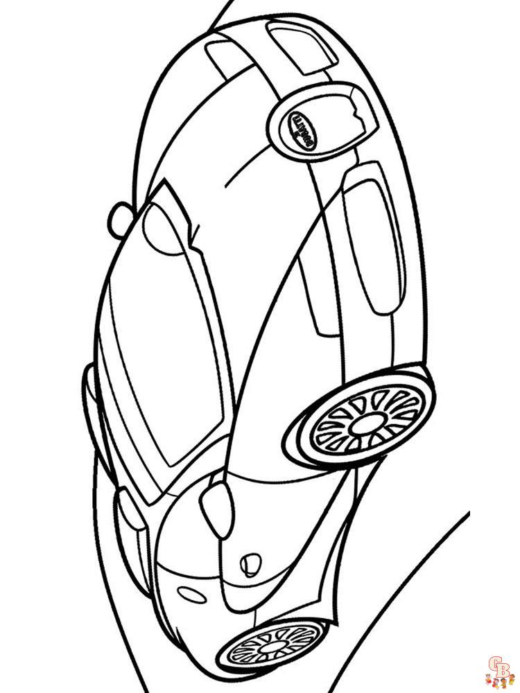 Bugatti Coloring Pages 2