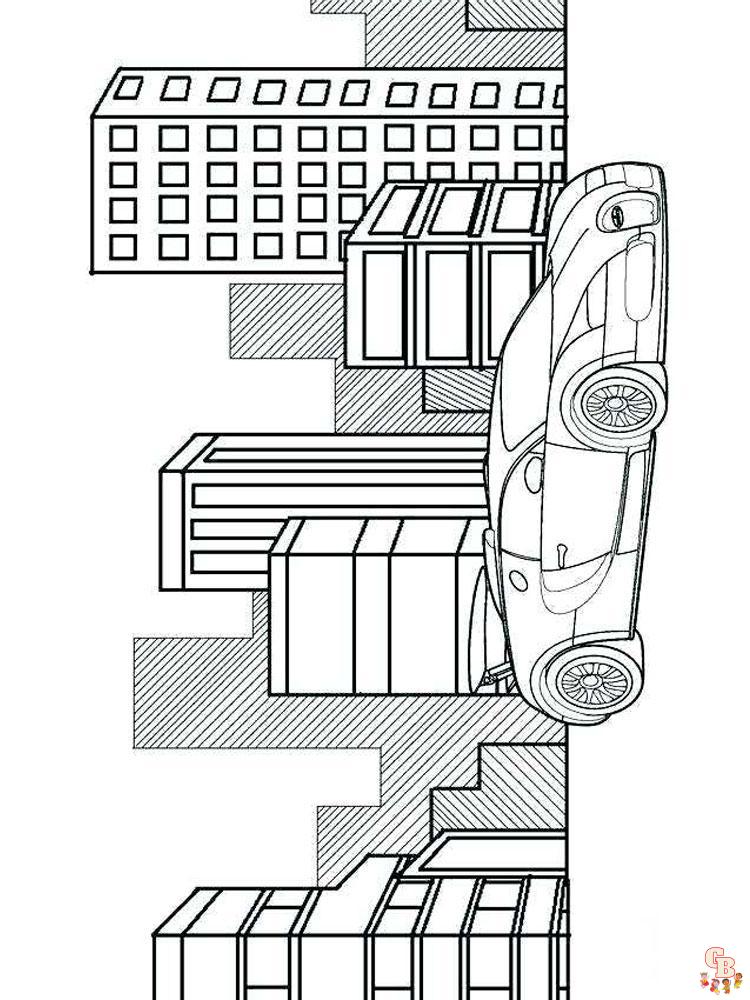 Bugatti Coloring Pages 4