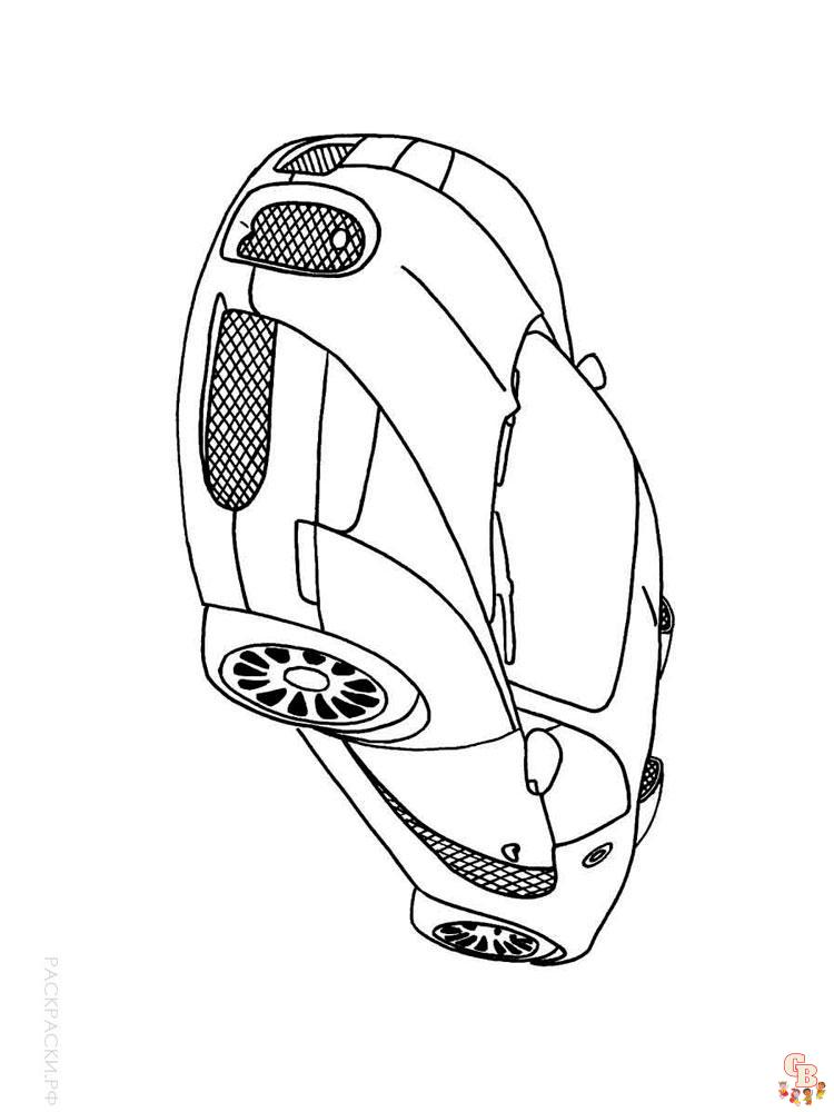 Bugatti Coloring Pages 7