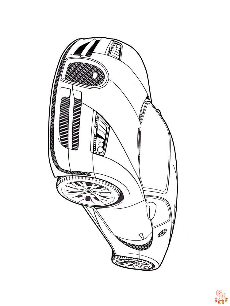 Bugatti Coloring Pages 8