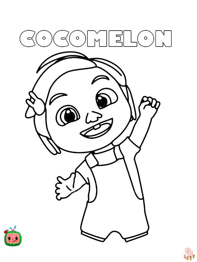 Cocomelon Coloring Pages Free Printable - Cocomelon Coloring Pages 24 768x1023