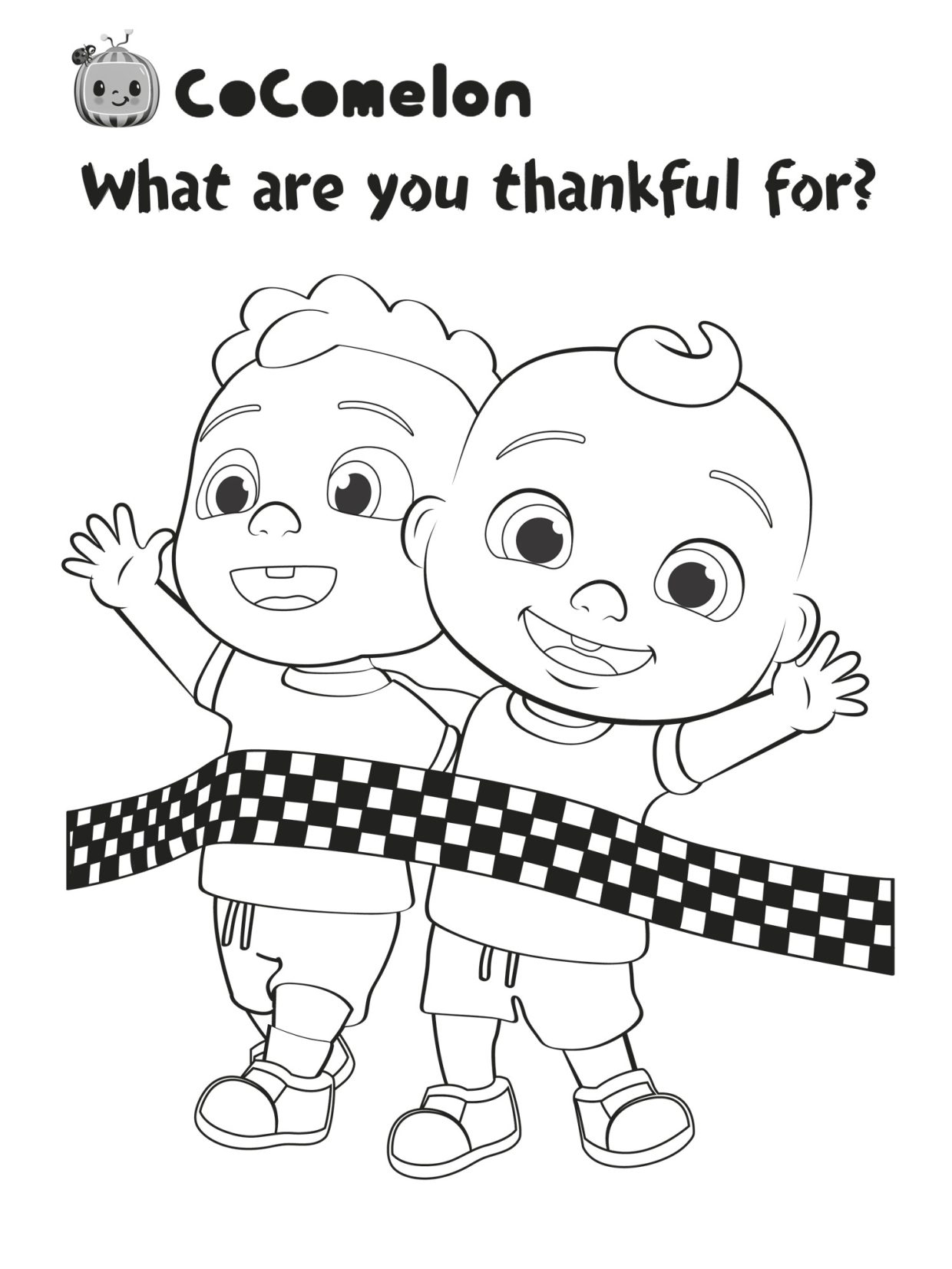 Cocomelon Coloring Pages Free Printable - Cocomelon Coloring Pages 8 1240x1653
