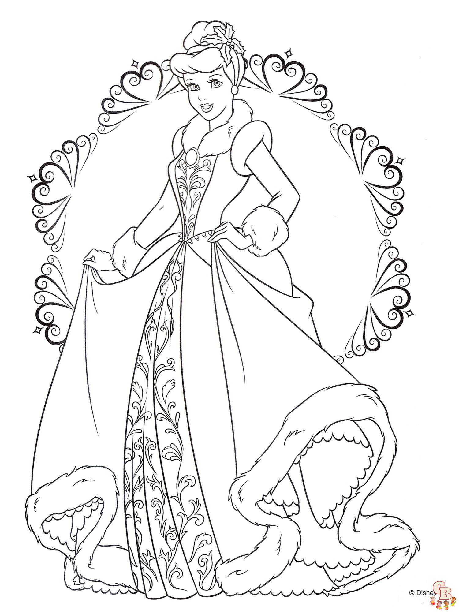 Coloring Pages Cinderella 10