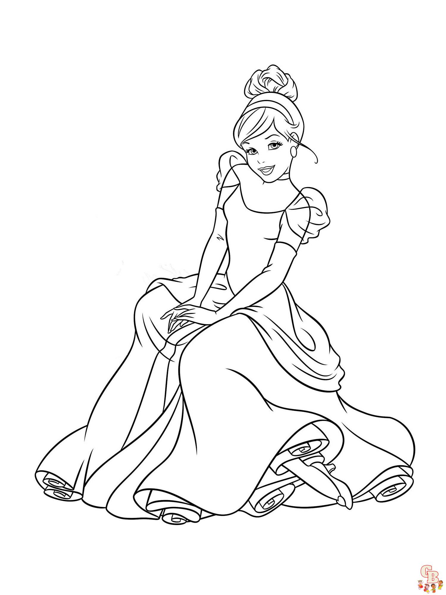 Coloring Pages Cinderella 2