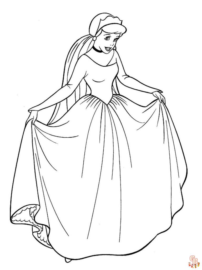 Coloring Pages Cinderella 24