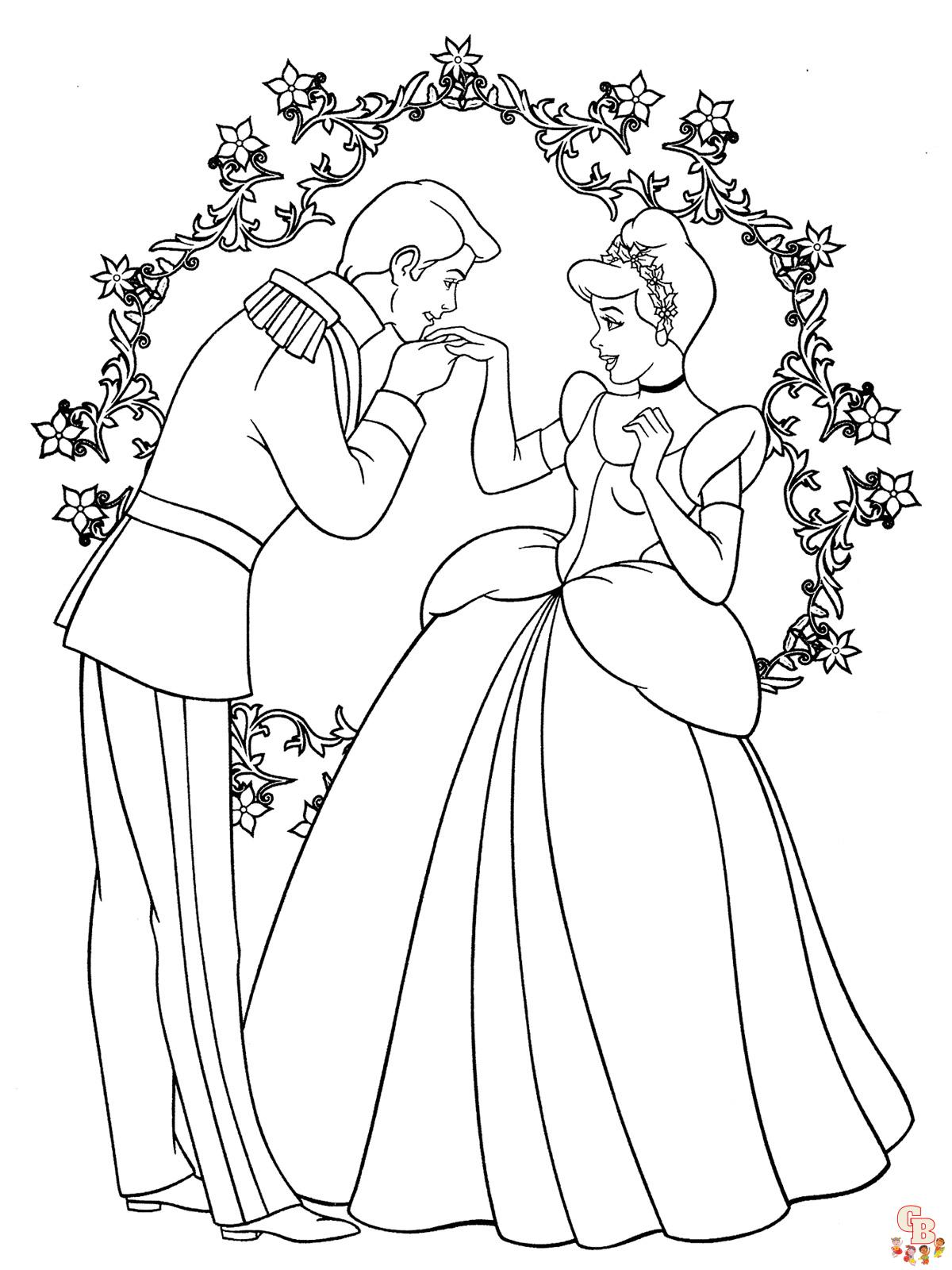 Coloring Pages Cinderella 5