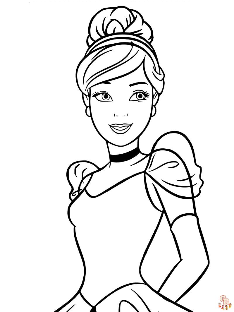 Coloring Pages Cinderella 8