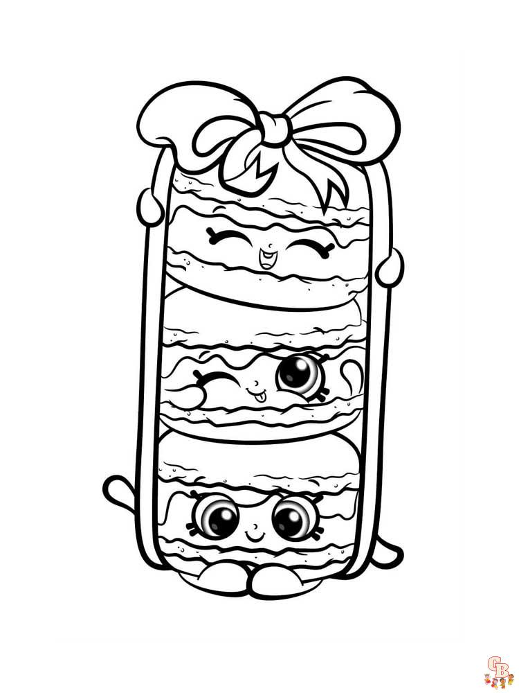 Cute Food Coloring Pages 33