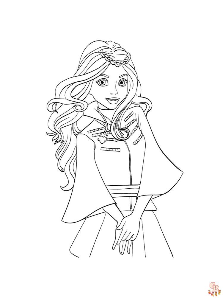 Descendants Coloring Pages 6