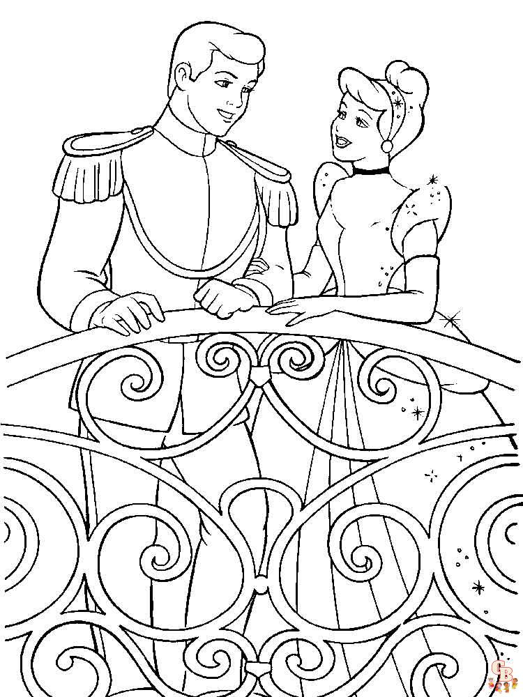 Disney Princess Coloring Pages 13