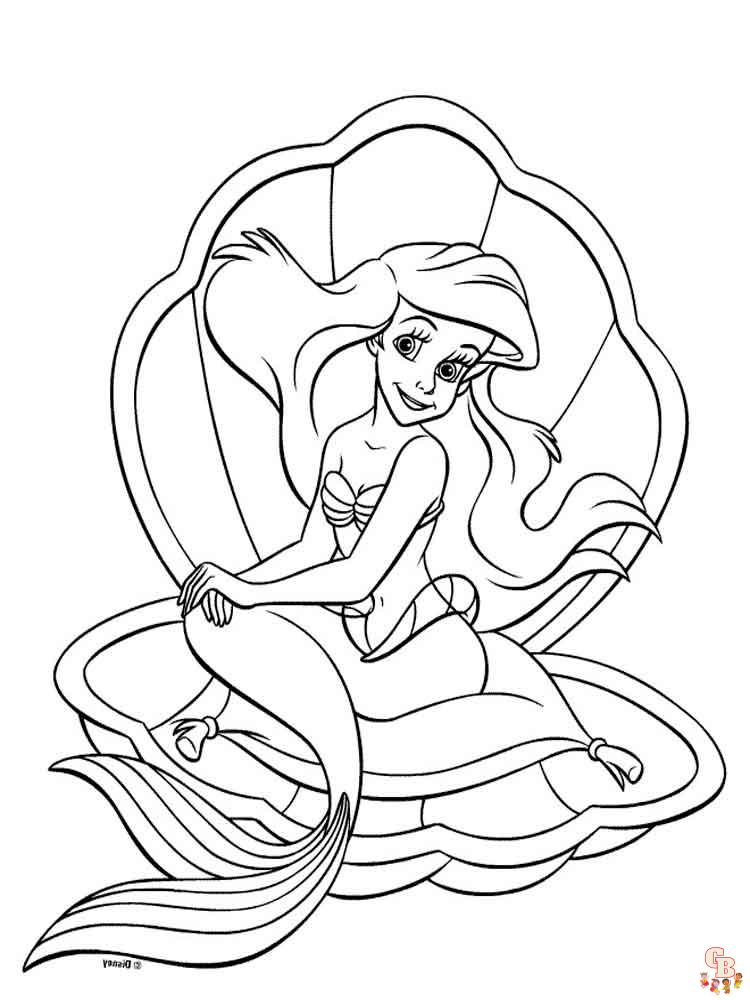 Disney Princess Coloring Pages 2