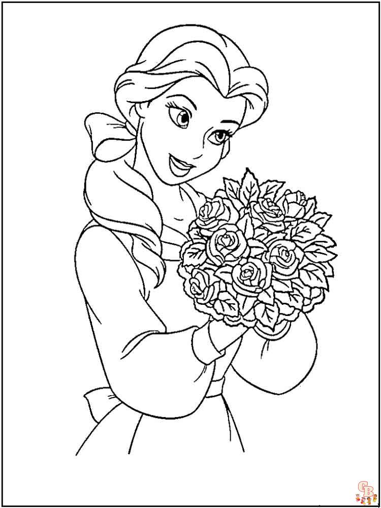 Disney Princess Coloring Pages 24