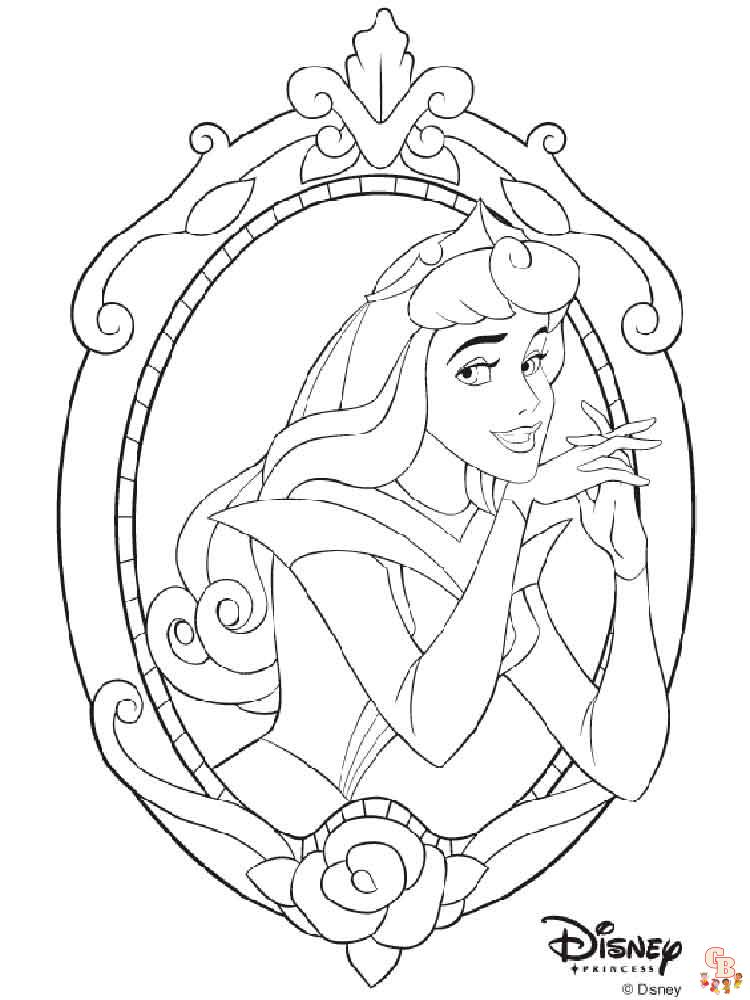 Disney Princess Coloring Pages 27