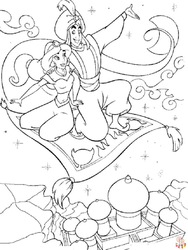 Disney Princess Coloring Pages 28