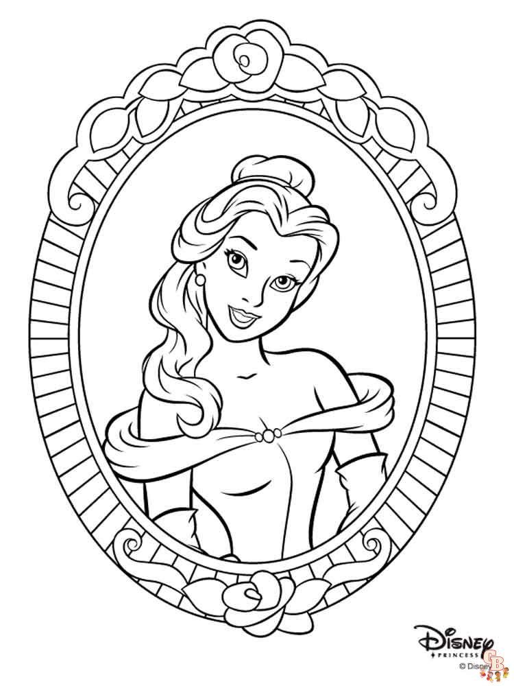 Disney Princess Coloring Pages 29