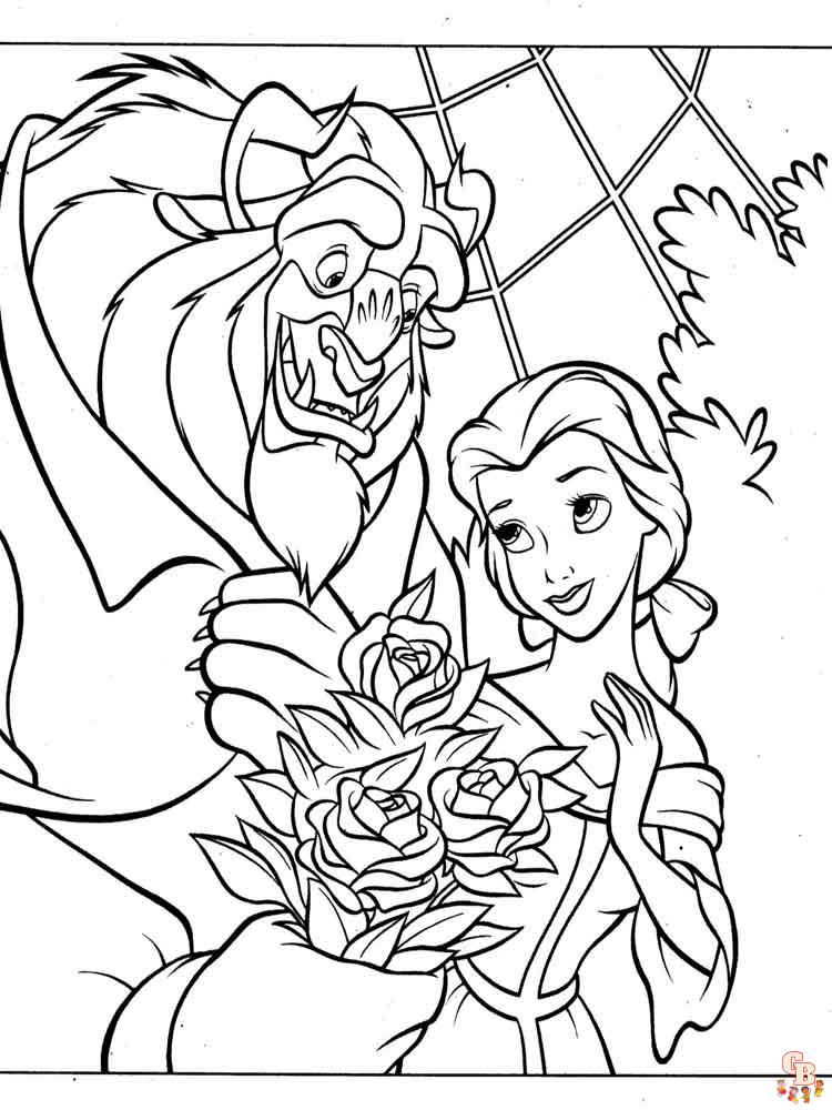 Disney Princess Coloring Pages 5