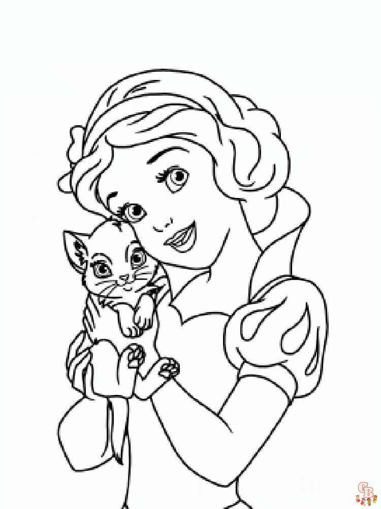 Disney Princess Coloring Pages 6