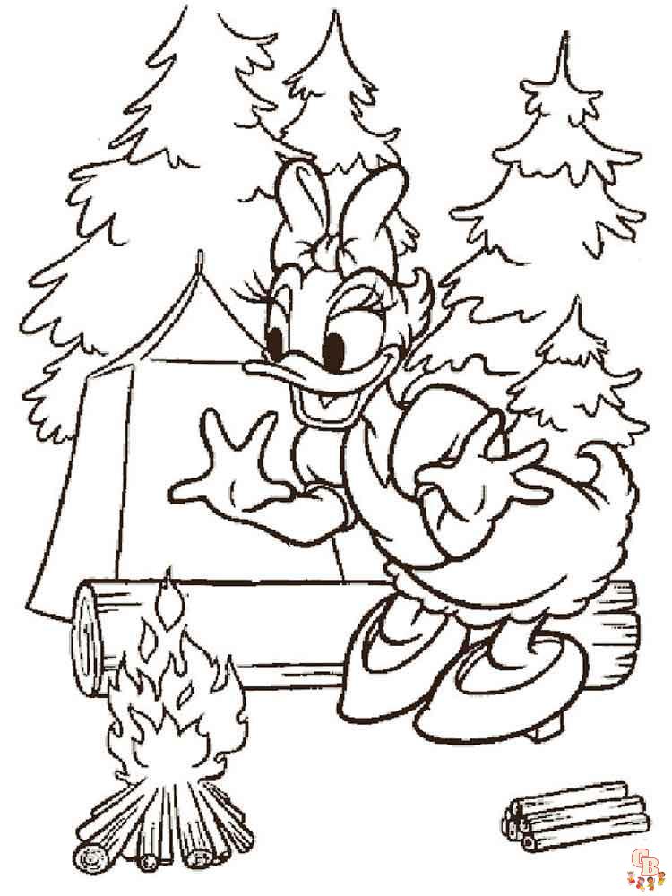 Donald Duck Coloring Pages 26