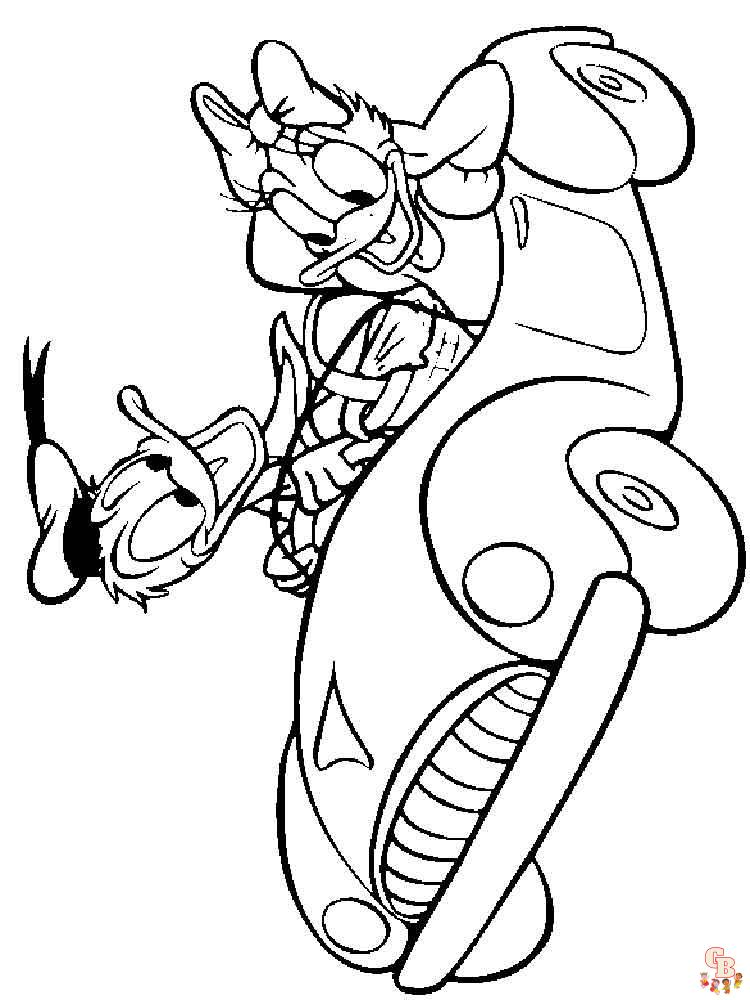 Donald Duck Coloring Pages 33