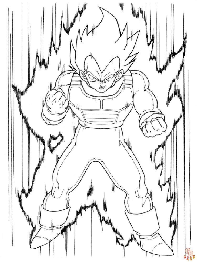 Dragon Ball Z Coloring Pages 10