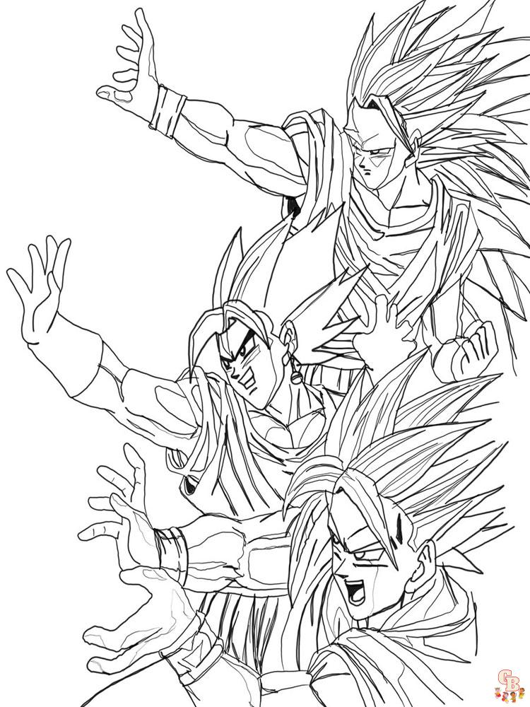 Dragon Ball Z Coloring Pages 20