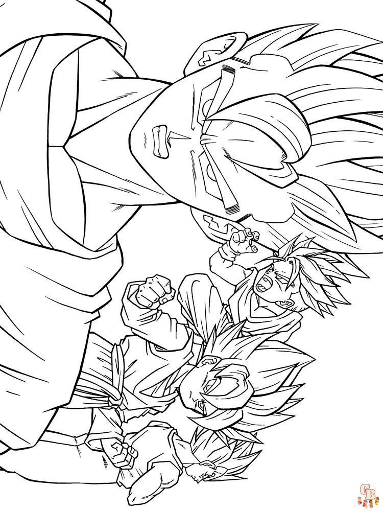 Dragon Ball Z Coloring Pages 24