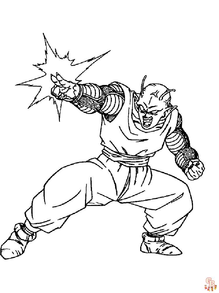 Dragon Ball Z Coloring Pages 25